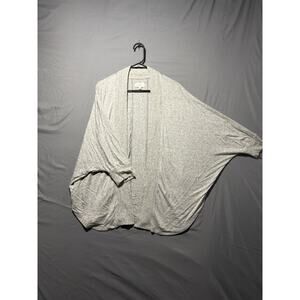 Lou And Grey Cocoon Cardigan Sweater Grey Size Small